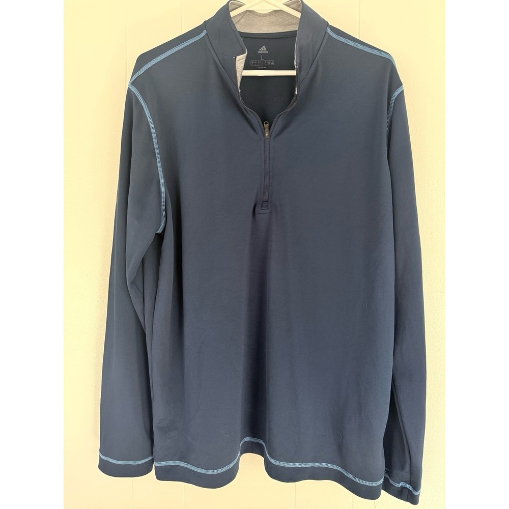 Men's quarter-zip Adidas pullover